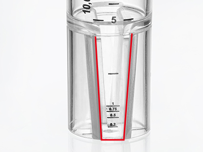 垂直结构的膜设计，减少了浓差极化，加快样品处理速度
