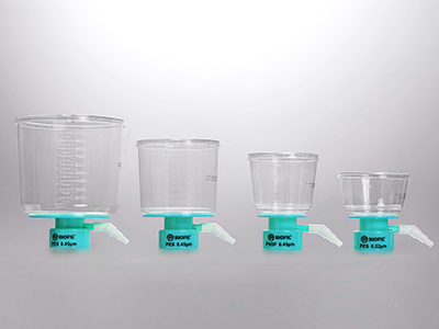 提供多种膜材质以及多种规格（150mL、250mL、500mL、1000mL），满足客户不同实验需求